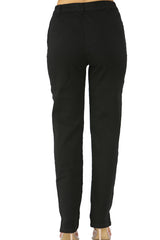 MYT Womens Side Elastic Waist Jeans Ladies Straight Leg Regular Fit Denim Size 10-24
