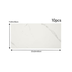 10/20/30/40 Pack Luxury Marble Effect Self-adhesive Floor Tiles 60x30cm, 2mm Thicken Vinyl Flooring Tiles Wall Stickers, Removable PVC Wall Decals, Suitable for Living Room, Bedroom, Kitchen Backsplashes, Bathroom, Office, Background Walls, Easy To Instal
