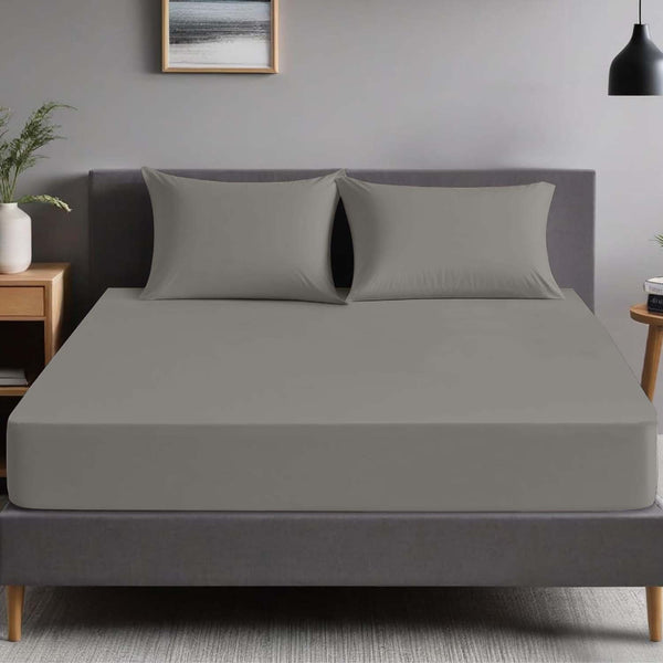 1pc Extra Deep Fitted Sheet, All seasons Bedding Ultra Soft Breathable Microfiber, Wrinkle-Free, Machine Washable, Hotel Quality All Sizes Available