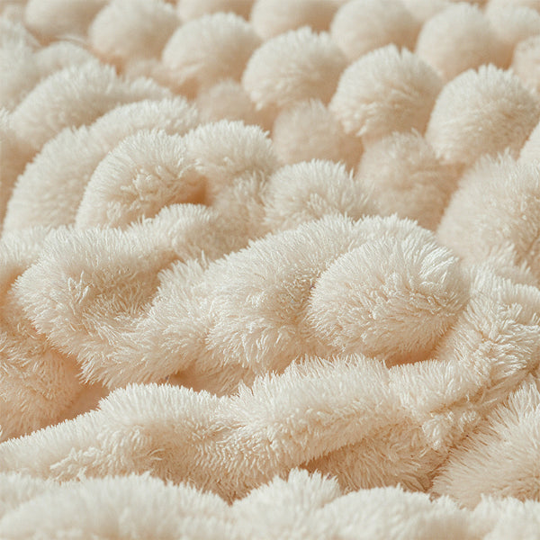 Weighted Blankets, 1pc Double Sided Milk Velvet Throw Blankets, Luxurious, Soft & Warm for Couch, Bed, Office, Car, Thickened All Season, Sofa & AC Warm Nap Blanket, Ideal Housewarming Gift, Single/Double/King/Super King