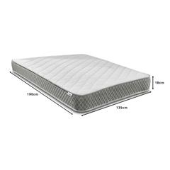 SleepMax Diamond Hybrid 18cms Deep Innerspring & Memory Foam Mattress