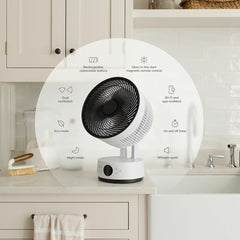 Meaco Sefte Pro Cordless Desktop Air Circulator 10