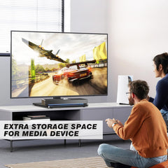 Universal Table Top TV Stand - Swivel TV Stand Base for 26-55 Inch Lcd/Led/Oled/Plasma Tvs with Bracket Height Adjustable Max. VESA 400X400Mm up to 40KG1
