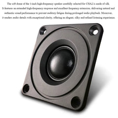 CHA2HIFI Active Speakers Wireless Bluetooth 30W*2 Output Power Bookshelf Active Computer Speakers Digital Coaxial and USB Inputs