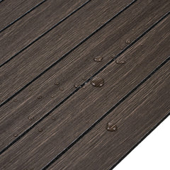 1pc 3D Imitation Wood Grain Grille Wall Panels, 300*40cm, Self-adhesive Vertical Stripe Wall Stickers, Peel and Stick, TV Background Decoration Stickers for Bedroom and Living Room, Kitchen and Bathroom Wall Renovation Stickers, Ideal for Renovating Livin