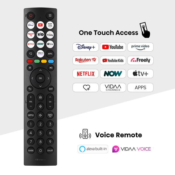 Hisense 55U6NQTUK 55 Inch Mini LED Freely Smart TV