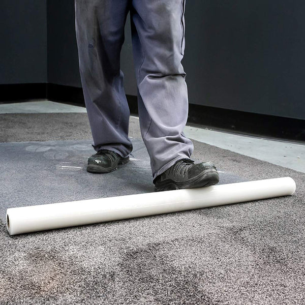 60cmX50/100m Carpet Floor Protection Floor Stairs Protection Film Protector Clear Cover Roll Self Adhesive Carpet