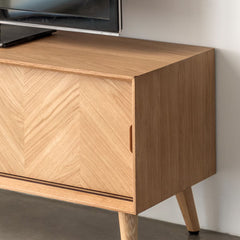 Gallery Milano Oak Entertainment Unit for Tv'S up to 55