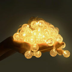 LED Fairy Lights Bulbs Glass Bulbs IP44 Retro Lighting for Indoor/Outdoor Decoration for Garden Party Patio Room Balcony Warm White(10m/20m/30m, 80 LED/160 LED/240 LED)