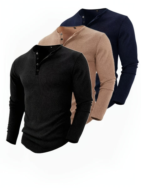 3pcs Set of New Autumn Knit Tops