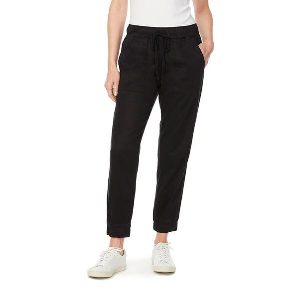 Buffalo Ladies Cargo Tencel Pant in Cream