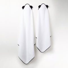 Panda Bamboo Newborn Hooded Towel, 75 X 75 Cm