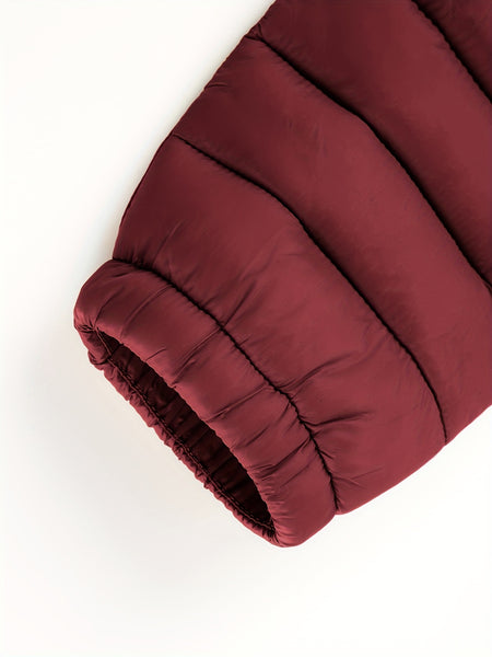 Women's Autumn/Winter Simple Lightweight Hooded Commuter Padded Coat with Pockets