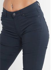 MYT Womens Chino Trousers Ladies Skinny Fit Super Stretch Office Work Casual Chinos Waist Size UK 6-18
