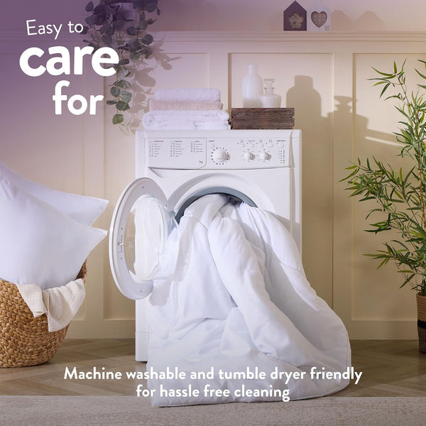 Slumberdown Chilly Nights 15 Tog Double Duvet - Extra Warm, Thick & Cosy Winter Quilt for Cold Nights | Uk-Made, Soft Touch Cover, Non-Allergenic & Washable (200 X 200Cm)