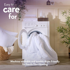 Slumberdown Chilly Nights 15 Tog Double Duvet - Extra Warm, Thick & Cosy Winter Quilt for Cold Nights | Uk-Made, Soft Touch Cover, Non-Allergenic & Washable (200 X 200Cm)