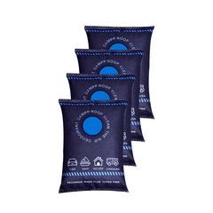 4Pcs Reusable Dehumidifier Bags | Suitable for Home, Vehicles, Travel RVs, Absorbs Moisture, Prevents Humidity and Condensation, Paper Material, No Electricity Needed