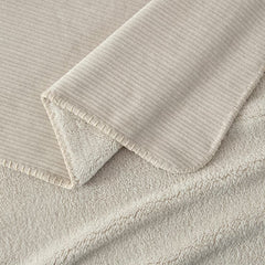 Casual Living Soft Chenille Cream Throw, 127 X 178 Cm