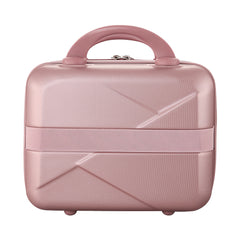 Portable Handheld Plastic Makeup Bag with Elastic Band & Zipper, Jewelry Box, Gift Box for Storing Souvenirs, Luggage Cart for Boarding The Aircraft, Multifunctional Suitcase with Internal Dividers, Can Hold Cosmetics, Towels, Toiletries
