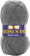 Sirdar Hayfield Bonus DK Double Knitting, White (961), 100G