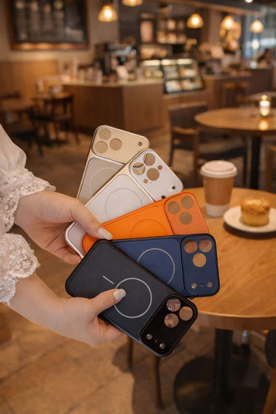 Phone Case - All Inclusive Lens And Magnetic Design Phone Case Suitable for Iphone 17 Pro/17 Promax/16Promax/15Promax/14Promax Create Hardcore Protection And Trendy Appearance for Your Beloved Device