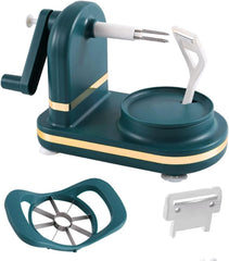 Apple Peeler, Vegetable Fruit Peeler Potato Peeling Machine Kitchen Peeling Tool for Cutting (Dark Green)