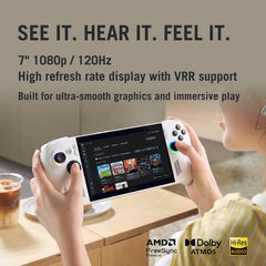 ASUS ROG Xbox Ally, AMD Ryzen Z2, 16GB RAM, 512GB SSD, 7 Inch Handheld Gaming PC Console, RC73YA-NH002W