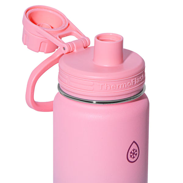 Thermoflask Stainless Steel 700Ml Water Bottle, 2 Pack in Pink & Orange