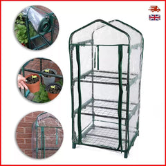 Greenhouse Indoor/Outdoor Use PVC Material Perfect to Storge Flower Pots, Plants