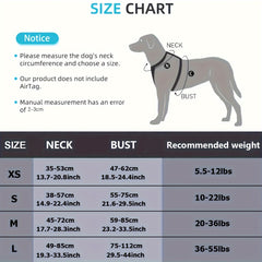 Non-Tension Pet Carrier with 2 Leash Clips Adjustable Padded Dog Vest Reflective Non-Choking Pet Oxford Vest with Easy to Control Handle for Small Medium And Large Dogs