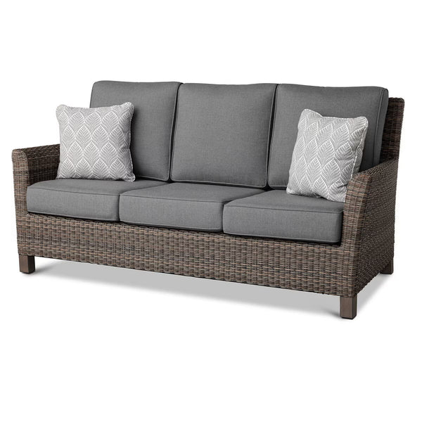Agio Mckinnon 4 Piece Woven Deep Seating Set + Cover