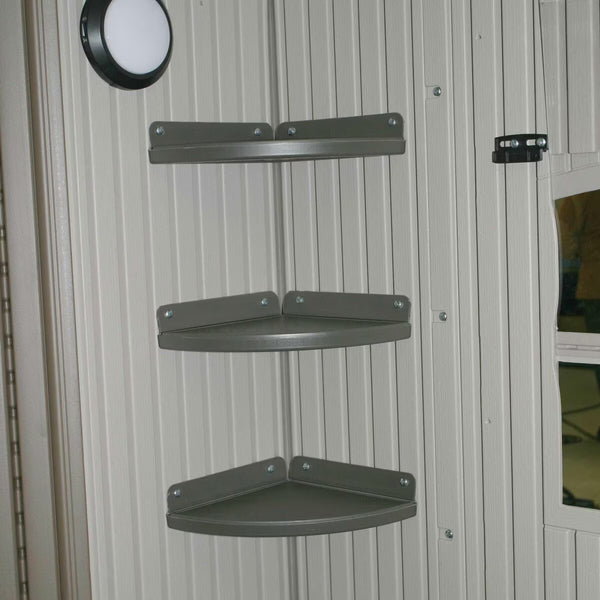 Lifetime Corner Shelf Accessory Kit (2 Pack) - Model 0110