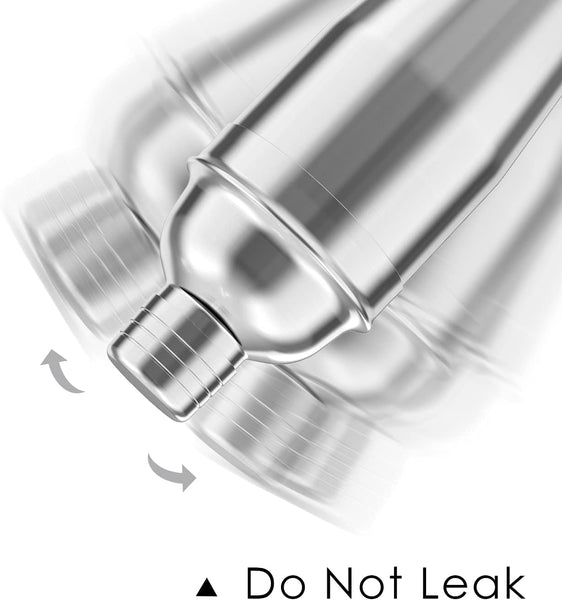 Cocktail Shaker,750Ml Martini Shaker,Food Grade Stainless Steel Martini Mixer Built-In Strainer,Drink Shaker by Luckygoobo,Bartender Kit Gifts.