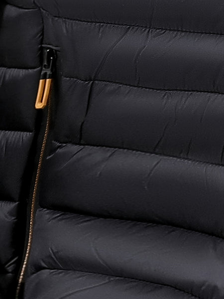 Men'S Lightweight Vest, Men'S Jacket, Autumn And Winter Vest, Stand-Up Collar Solid Color Casual Zipper Pocket Vest