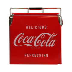 Coca-Cola 13L Stainless Steel Ice Chest with Bottle Opener 18 Can