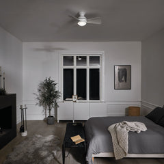Kichler Sola 3 Blade (86Cm) Indoor Ceiling Fan with AC Motor and Remote Control