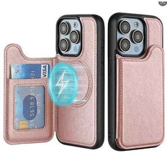 Few Millions Convenience Pro Magnetic Wallet Case - Secure Credit Card Holder, Full-Body Protection & Wireless Charging Support for Apple