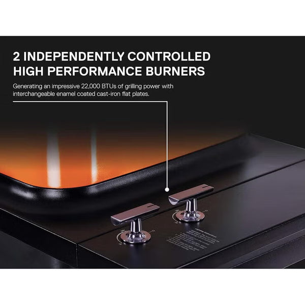 Everdure Force 2 Burner Gas Barbecue in Orange