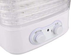 HomeTronix 5 Tray Mini Electric Food Dehydrator Fruit Dryer Meat Vegetables Beef Preserver Machine Beaf Jerk