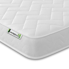 Starlight Beds 17CM Deep Small Brick White Border Hybrid Memory Foam and Spring Mattress