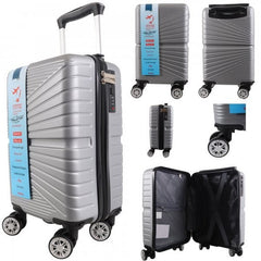 1611 RYANAIR UNDERSEAT CABIN TROLLEY CASE 40 X 25 X 20 CM DETACHABLE WHEELS