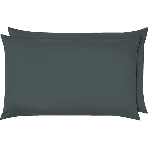 Pack of 2 Soft touch Ultra-Fine 100% Cotton Pillowcase, Envelope Closure Pillow Covers, Available in a Variety of Colours
