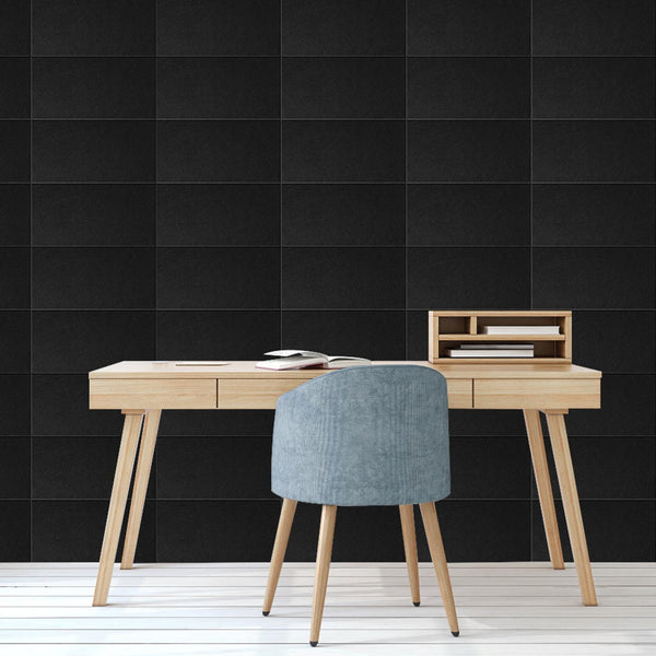 16pcs Soundproof Acoustic Panels | 60x30cm Decorative Absorption Plates Suitable for Music Studio Aesthetic Treatment and Reducing Reverberation and Noise in Home and Office