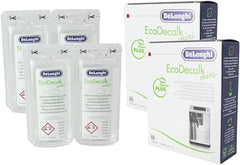 De'Longhi Ecodecalk Descaler DLSC500, 5 Decalcification Doses, Coffee Machine Descaler, Coffee Machine Maintenance Accessory, Plant-Based Ingredients, Bottle with 5 Doses, 500Ml