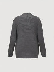 Men'S Casual Long-Sleeved Knitted Cardigan with Pockets in Autumn And Winter New Solid Color Style