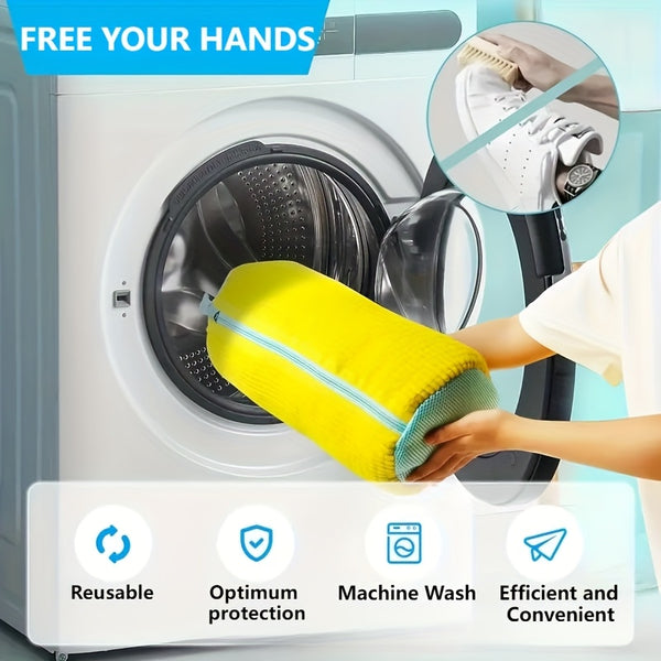 Sturdy Washing Machine Bag for Shoes of Every Kind - Features a Zipper Closure And a Soft, Protective Interior, Perfect for Sneakers And Everyday Footwear, Laundry Wash Bag, Ideal for Mother'S Day, Laundry Bags