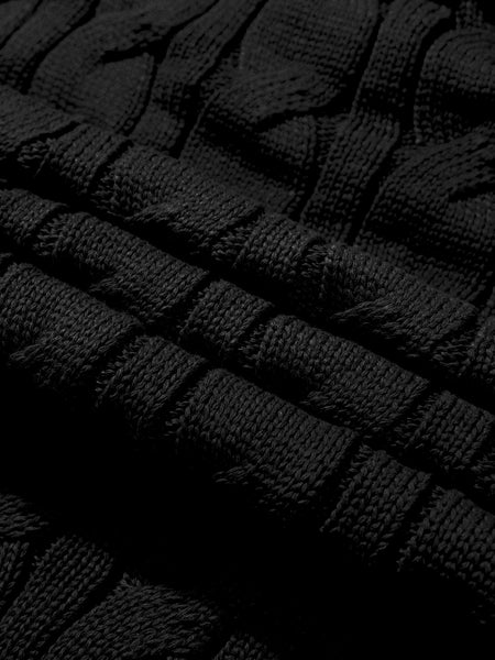 Men's Mature Business Sweater - New Autumn/Winter Lapel Ribbed Knitwear, Fashionable Solid Color Pullover, Suitable for Layering and Wearing Over Clothes