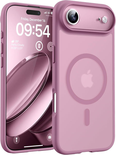 TOCOL Magnetic for Iphone 17 Pro Max Case 6.9-Inch, Compatible with Magsafe, Full Camera Protection, Built-In Magnetic Ring, Drop Protection Shockproof Translucent Matte Phone Cover