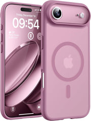 TOCOL Magnetic for Iphone 17 Pro Max Case 6.9-Inch, Compatible with Magsafe, Full Camera Protection, Built-In Magnetic Ring, Drop Protection Shockproof Translucent Matte Phone Cover