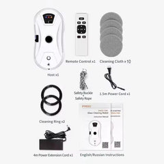 Robot vacuum cleaner window cleaning robot window electric glass limpiacristales remote control for home